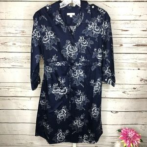 Gap Maternity Tie waist Floral Dress Small